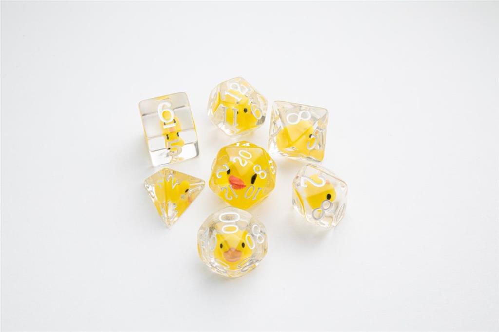 Gamegenic RPG dice set Rubber Duck Tabletop Kingdom website